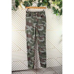 Zara Trafaluc Denim Camp Skinny Jeans Size 4 Stretch Zip Fly